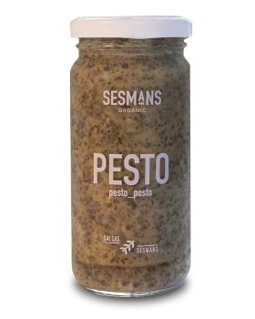 Salsa de Pesto vegana BIO 240grs. Sesmans