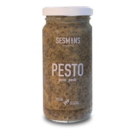 Salsa de Pesto vegana BIO 240 grs. SESMANS