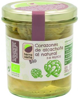 Alcachofa Corazones BIO al natural 355ML TERRA VERDE