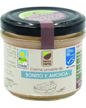 Crema Bonito y Anchoas en aceite de oliva v/ extra BIO 130ML TERRA VERDE