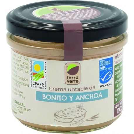 Crema Bonito+Anchoas+aceite oliva TERRA VERDE