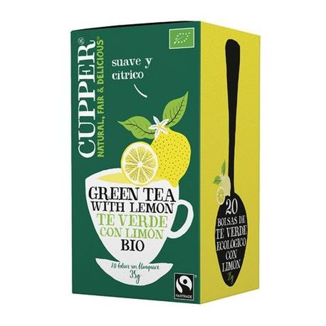 Te Verde con Limon 20bolsitas BIO CUPPER