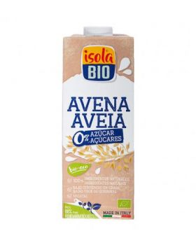 Leche de Avena sin azúcar 1L BIO ISOLA