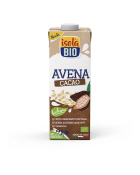 Leche de Avena CACAO sin azúcar ISOLA