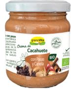 Crema Cacahuete pasas y canela BIO 175gr. GRANOVITA