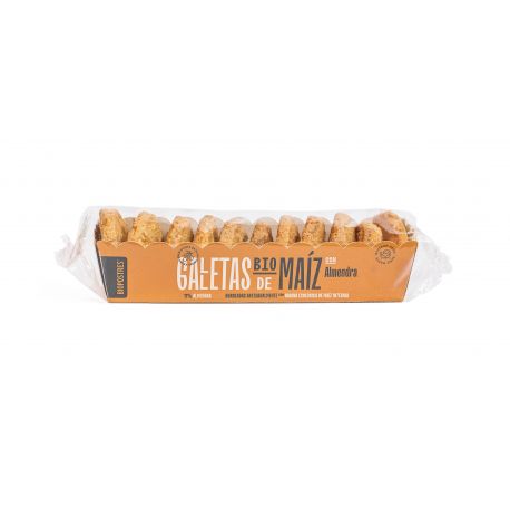 Galleta de Maiz y Almendras 150 gr BIOPOSTRES