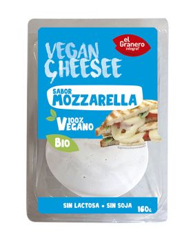 Queso Mozzarela Lonchas 160gr BIO El GRANERO