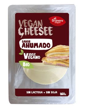 Queso Ahumado Lonchas 160gr BIO El GRANERO