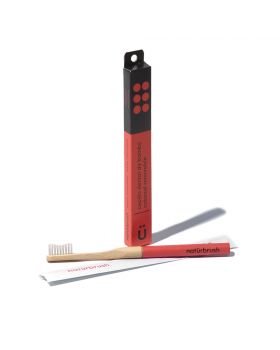 Cepillo dientes Adulto Desmontable Rojo - NATUR BRUSH