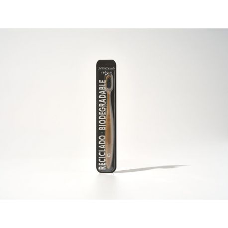 Cepillo RETURM Biodegradable-Reci NEGRO-NATURBRUSH
