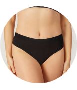 Braga Hipster flujor Abundante Talla S Negro FLUX Undies