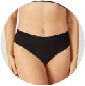 Braga Hipster flujor Abundante Talla S Negro FLUX Undies