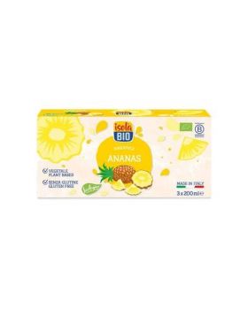 Zumo de Piña bio pack 3x200ml ISOLA