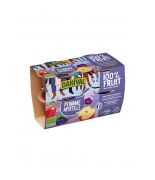 Pure de manzana y Arandanos ( pack 4) BIO 400GR