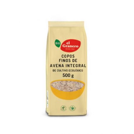 Copos de avena integral Fino 500gr bio GRANERO