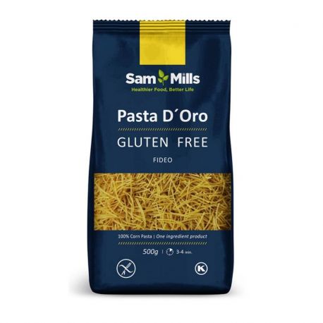 Fideos de ma&iacute;z SAN MILLS 500gr .