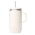 Taza Isotérmica asa y pajita Inox BEIS 660mlQWETCH