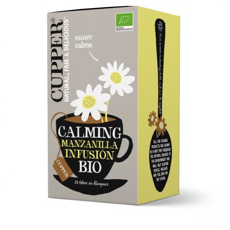 Infusi&oacute;n de Manzanilla BIO 20 bolsas CUPPER