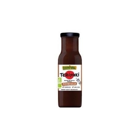 Salsa Tereyaki 250 ml BIO - DANIVAL