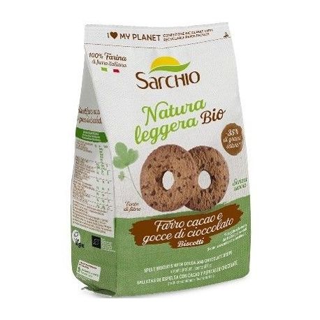 Galletas de espelta con cacao250GR SARCHIO