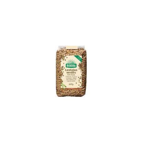 Lentejas Verdes 500gr Bio BIOGRA