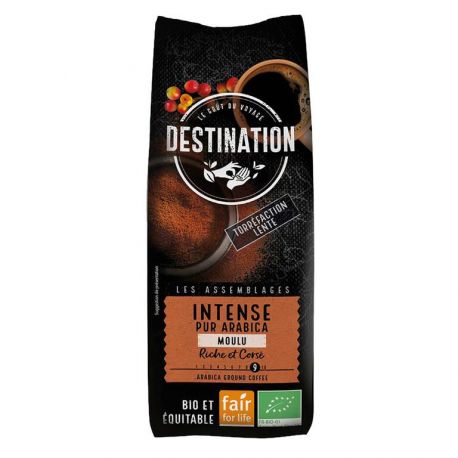 Caf&eacute; Intenso 100% Arabica 250 gr BIO DESTINATION