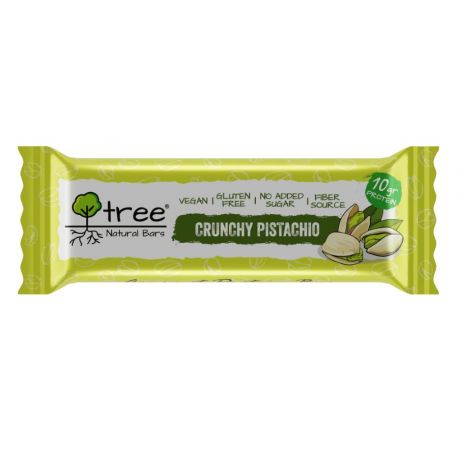 Barrita PISTACHO protein Bar S/G Ve -TREE NATU