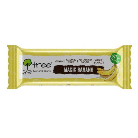 Barrita BANANA protein Bar S/G Vegan -TREE NATU