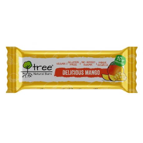 Barrita MANGO protein Bar S/G Vegan -TREE NATU