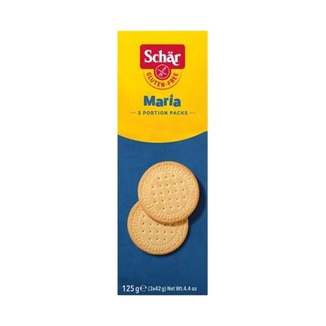 Maria en Caja galleta SIN GLUTEN 125grs .SCHAR