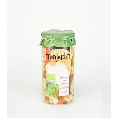 Alubias con Verduras BIO 720 ml - MONJARDIN