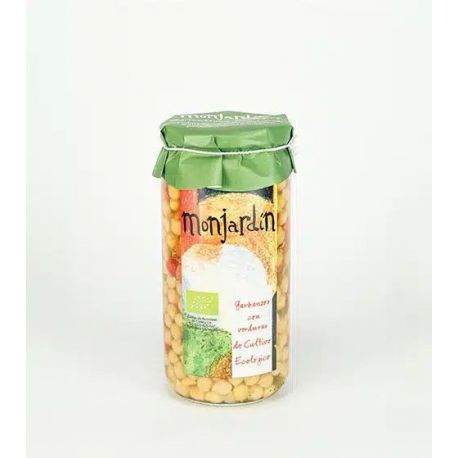 Garbanzos con Verduras BIO 720 ml - MONJARDIN