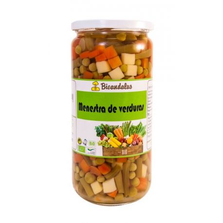Menestra de Verduras 650 gr BIO-BIOANDALUS