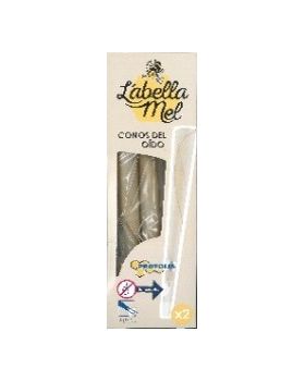 Conos para oidos 2 unid de cera abeja - L´ABELLA Conos para oidos 2 unid de cera abeja - L´ABELLA