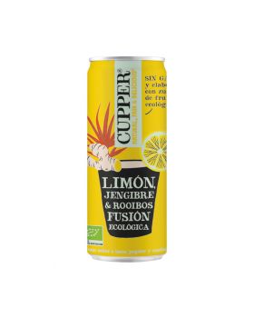 Bebida de Jengibre+Limon+Rooibos 250 ml BIO CUPPER Bebida de Jengibre+Limon+Rooibos 250 ml BIO CUPPER