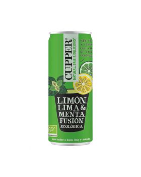 Bebida de Menta+Limón+Lima 250ml BIO CUPPER Bebida de Menta+Limón+Lima 250ml BIO CUPPER