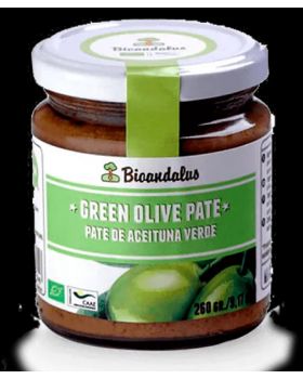 Pate de Aceituna VERDE 260 gr BIO-BIOANDALUS Pate de Aceituna VERDE 260 gr BIO-BIOANDALUS