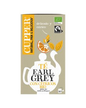 Te early Grey con citricos 20 fil BIO CUPPER Te early Grey con citricos 20 fil BIO CUPPER