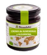 Crema Almendras+Algarroba S/A 220 gr BIO-BIOANDAL