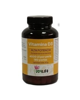 Vitamina D3 4000 UI - 180 Perlas - JOYLIFE Vitamina D3 4000 UI - 180 Perlas - JOYLIFE