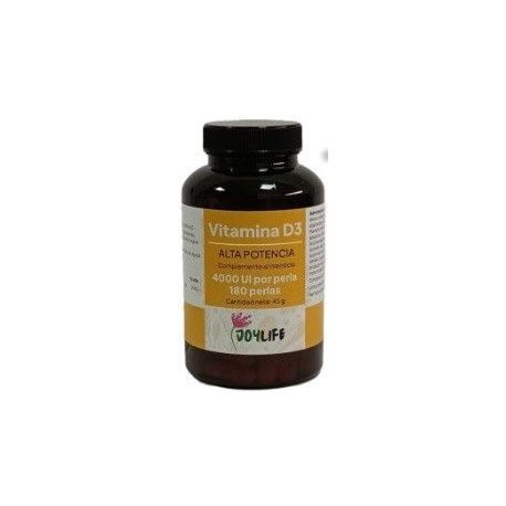 Vitamina D3 4000 UI - 180 Perlas - JOYLIFE