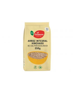 Arroz Integral hinchado BIO 250GR gr El GRANERO Arroz Integral hinchado BIO 250GR gr El GRANERO