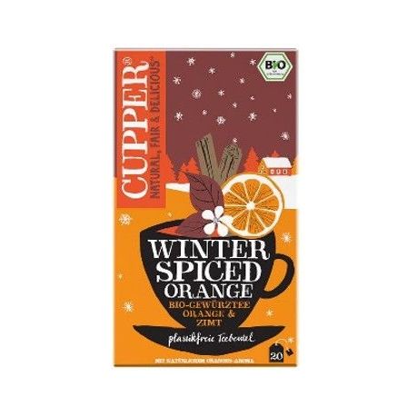 Infusi&oacute;n NARANJA CANELA BIO 20 bolsas CUPPER