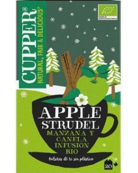 Infusión MANZANA Y CANELA BIO 20 bolsas CUPPER