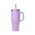 Travel Cup Isotér asa+pajita Inox LAVANDA 900mlQW