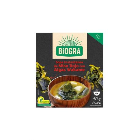 Sopa MISO con algas Insta 40 gr BIO- BIOGRA