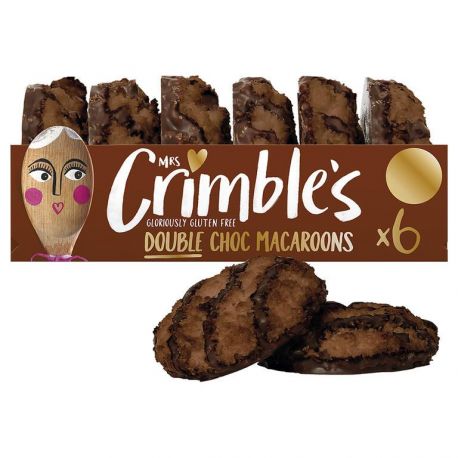 Galleta Crimbles DOBLE CHOCOLATE Coco S/G 195 gr