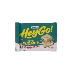 Chocolate HEY GO Blanco con Pistacho 60gr TORRAS