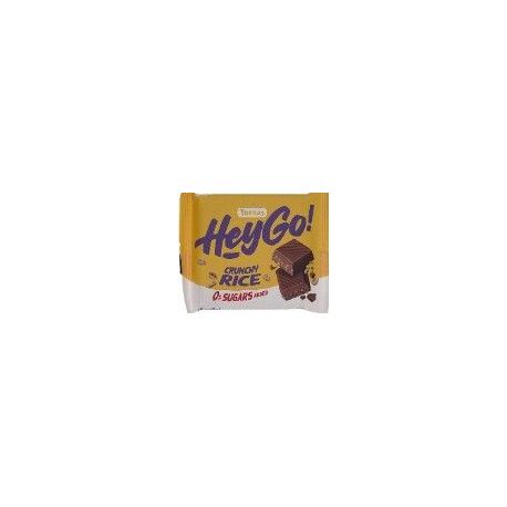 Chocolate HEY GO Avellana y Sal S/Azu 60gr TORRAS