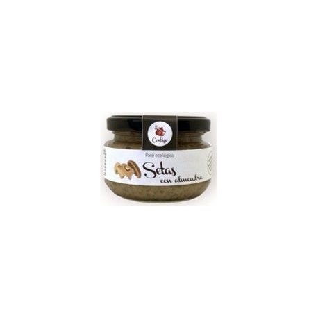 Pate de Setas con almendras 120 gr BIO-CONTIGO